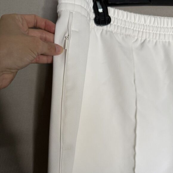 Athleta Pants Extra Large 16 Endeavor White Womens Relaxed Drawstring Lounge - Picture 4 of 7